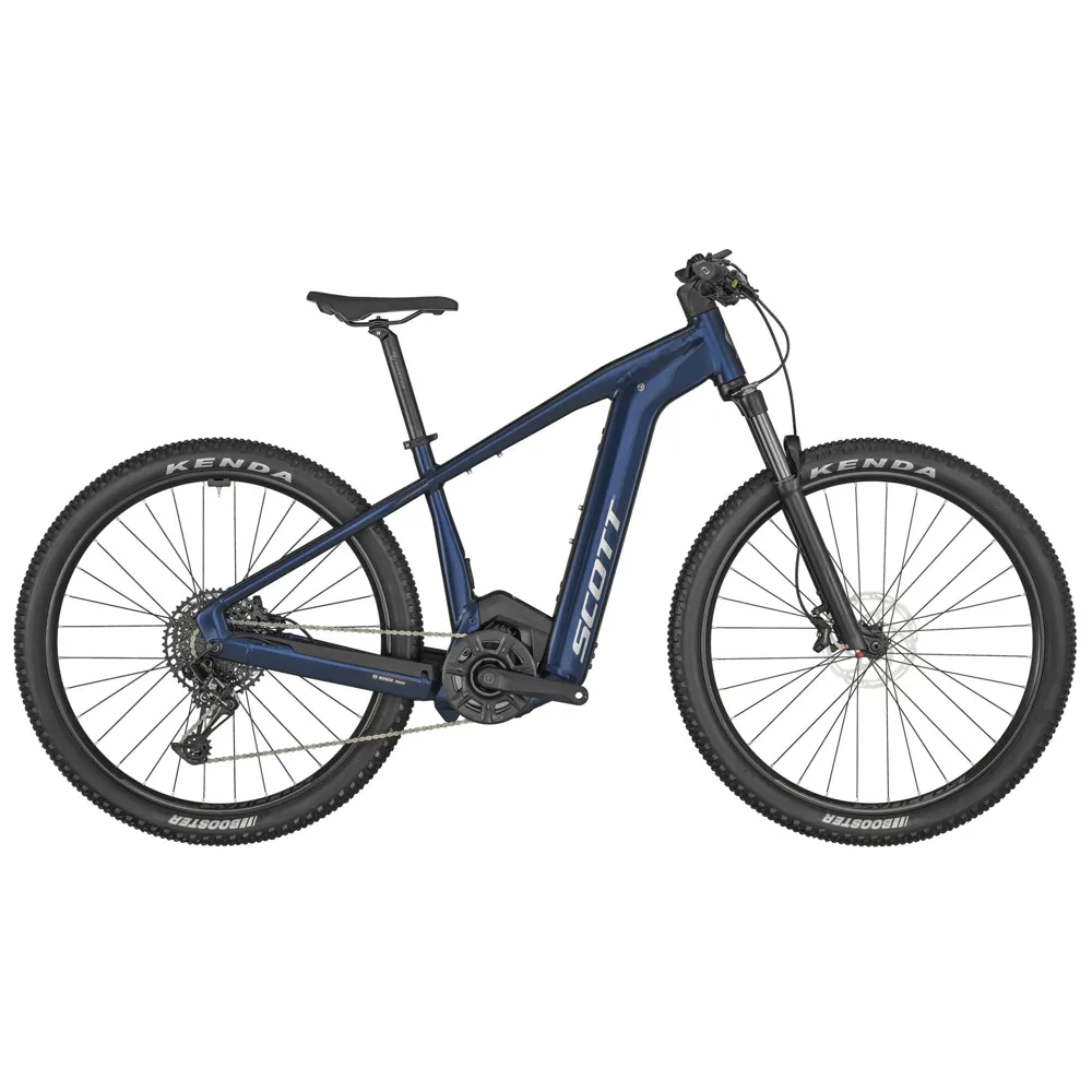 uPRISE Bikes Scott Aspect eRIDE 910 2024 Electric Mountain Bike - Dark Blue | Price match, 365 day return s, 18-Month Warranty, Finance Available & Free UK Delivery