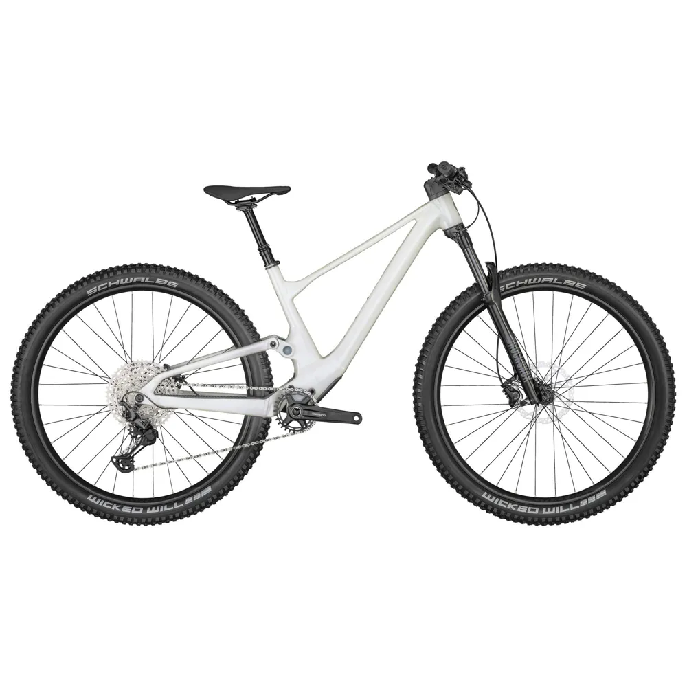 uPRISE Bikes Scott Contessa Spark 930 2025 Women's Full Suspension MTB - Snow White | Price match, 365 day return s, 18-Month Warranty, Finance Available & Free UK Delivery