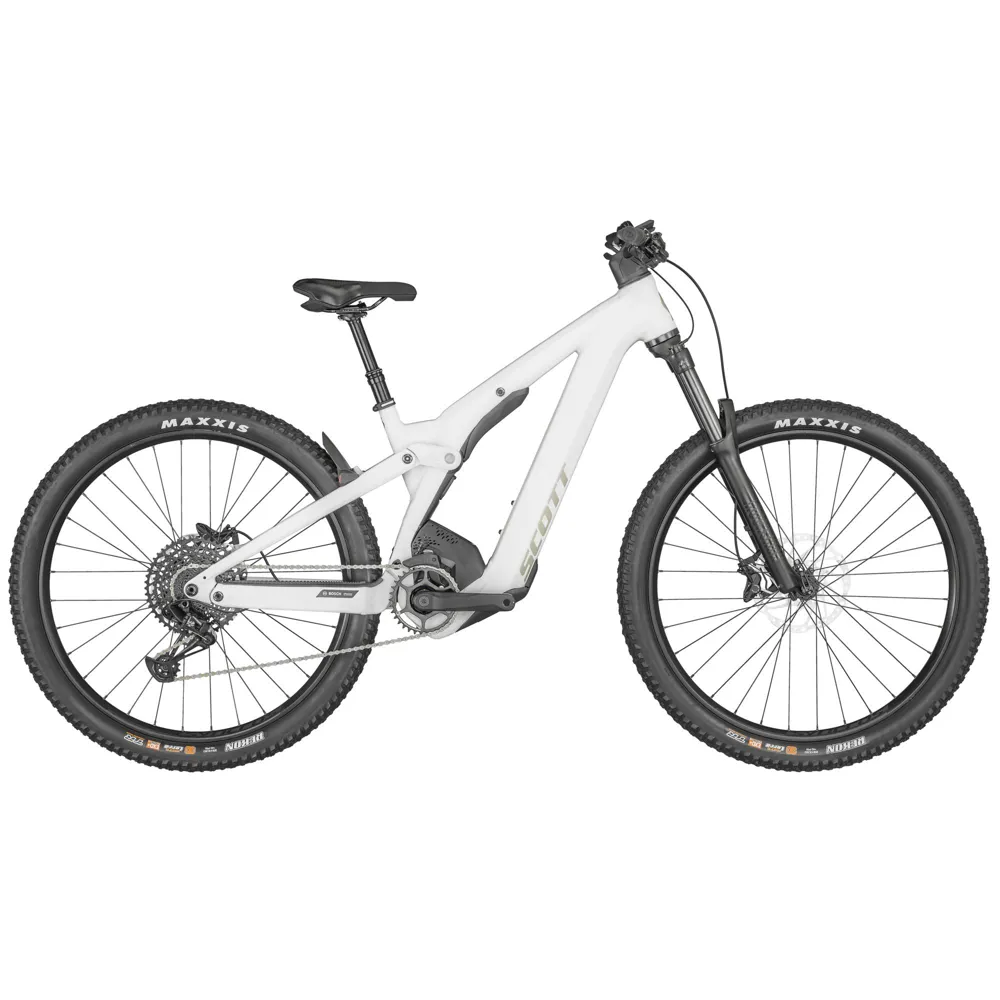 uPRISE Bikes Scott Contessa Strike eRIDE 910 EVO 2024 Women's Electric MTB - White | Price match, 365 day return s, 18-Month Warranty, Finance Available & Free UK Delivery