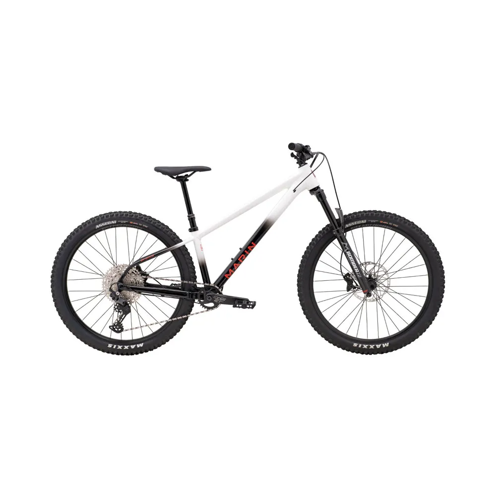 uPRISE Bikes Marin San Quentin 3 27.5+ 2024 Hardtail MTB - White/Black/Red | Price match, 365 day return s, 18-Month Warranty, Finance Available & Free UK Delivery