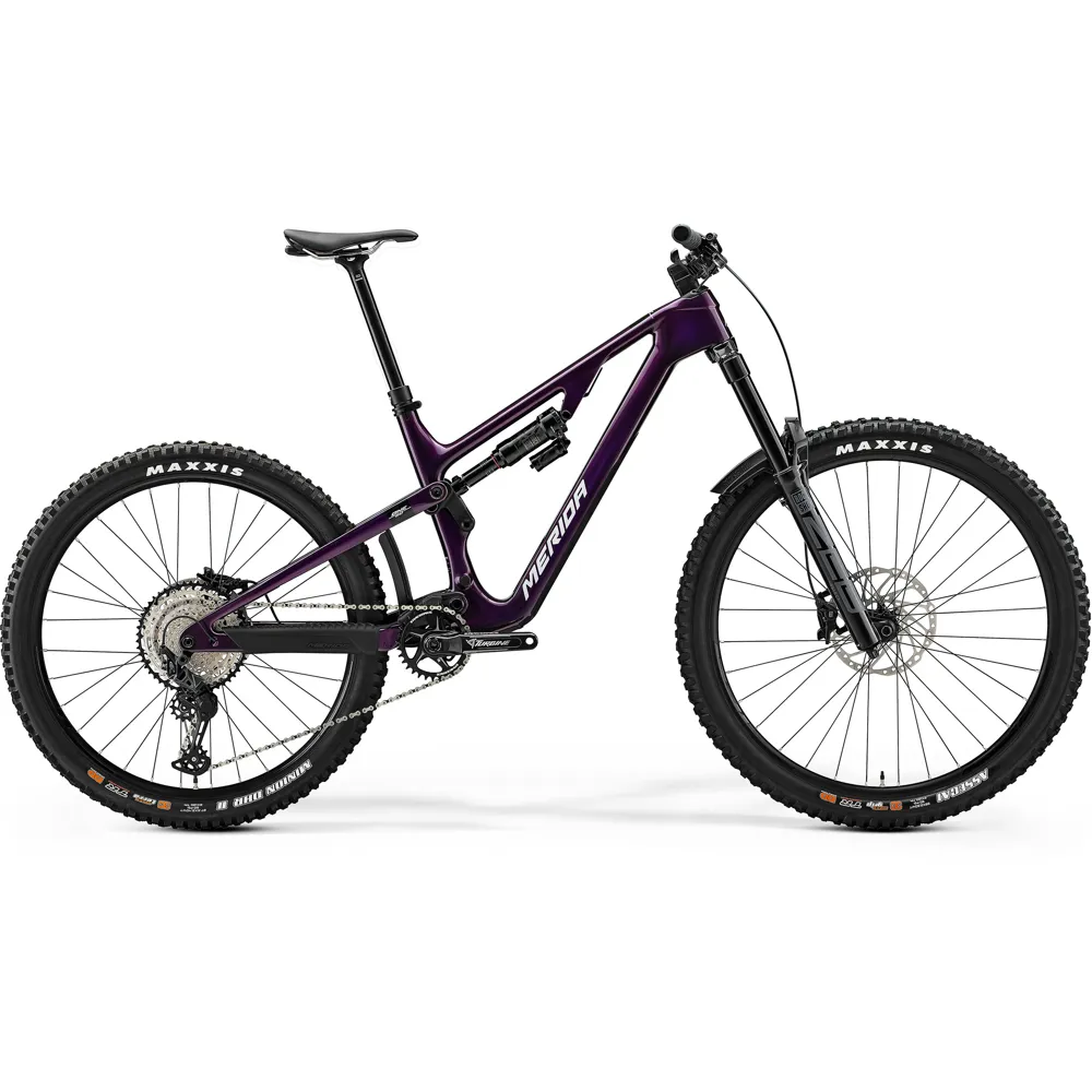 uPRISE Bikes Merida One-Sixty 6000 Full Suspension Mountain Bike - Purple | Price match, 365 day return s, 18-Month Warranty, Finance Available & Free UK Delivery