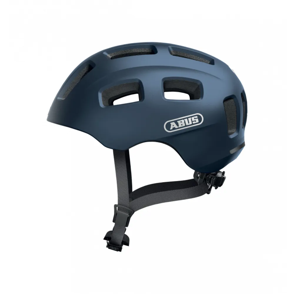 uPRISE Bikes Abus Youn-I 2.0 Junior Helmet - Dark Blue | Price match, 365 day return s, 18-Month Warranty, Finance Available & Free UK Delivery