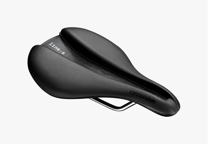 Cannondale Line S Ti Flat Saddle - Black - 142mm