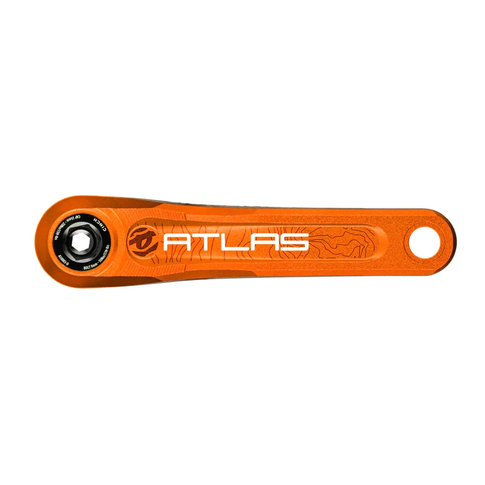 uPRISE Bikes Race Face Atlas Cinch Crank Arms Only - Orange | Price match, 365 day return s, 18-Month Warranty, Finance Available & Free UK Delivery