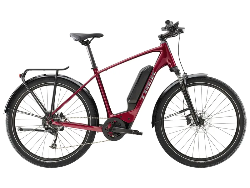Trek Allant+ 5 545 2023 Electric Hybrid Bike - Rage Red