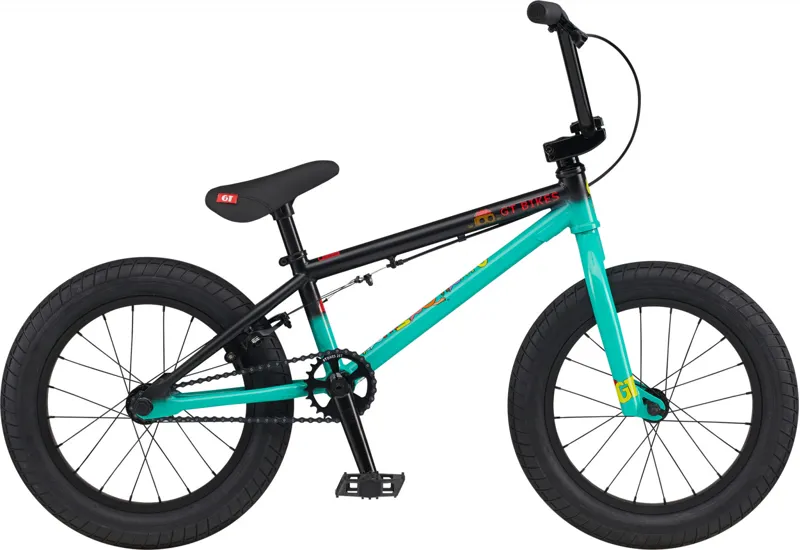 GT Performer 16w 2023 Kid's BMX Bike - Pitch Green