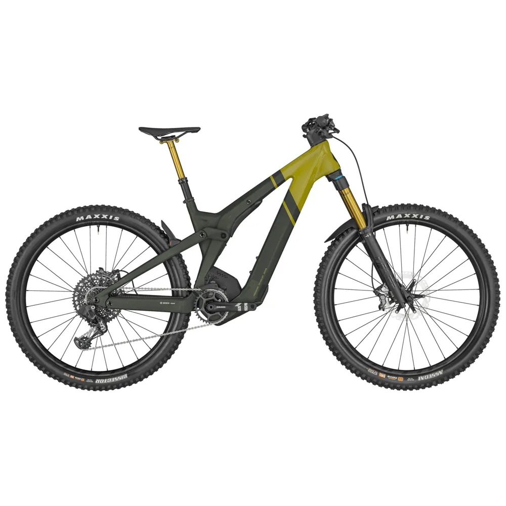uPRISE Bikes Scott Patron ST eRIDE 900 Electric MTB - Tuned Savana Green | Price match, 365 day return s, 18-Month Warranty, Finance Available & Free UK Delivery