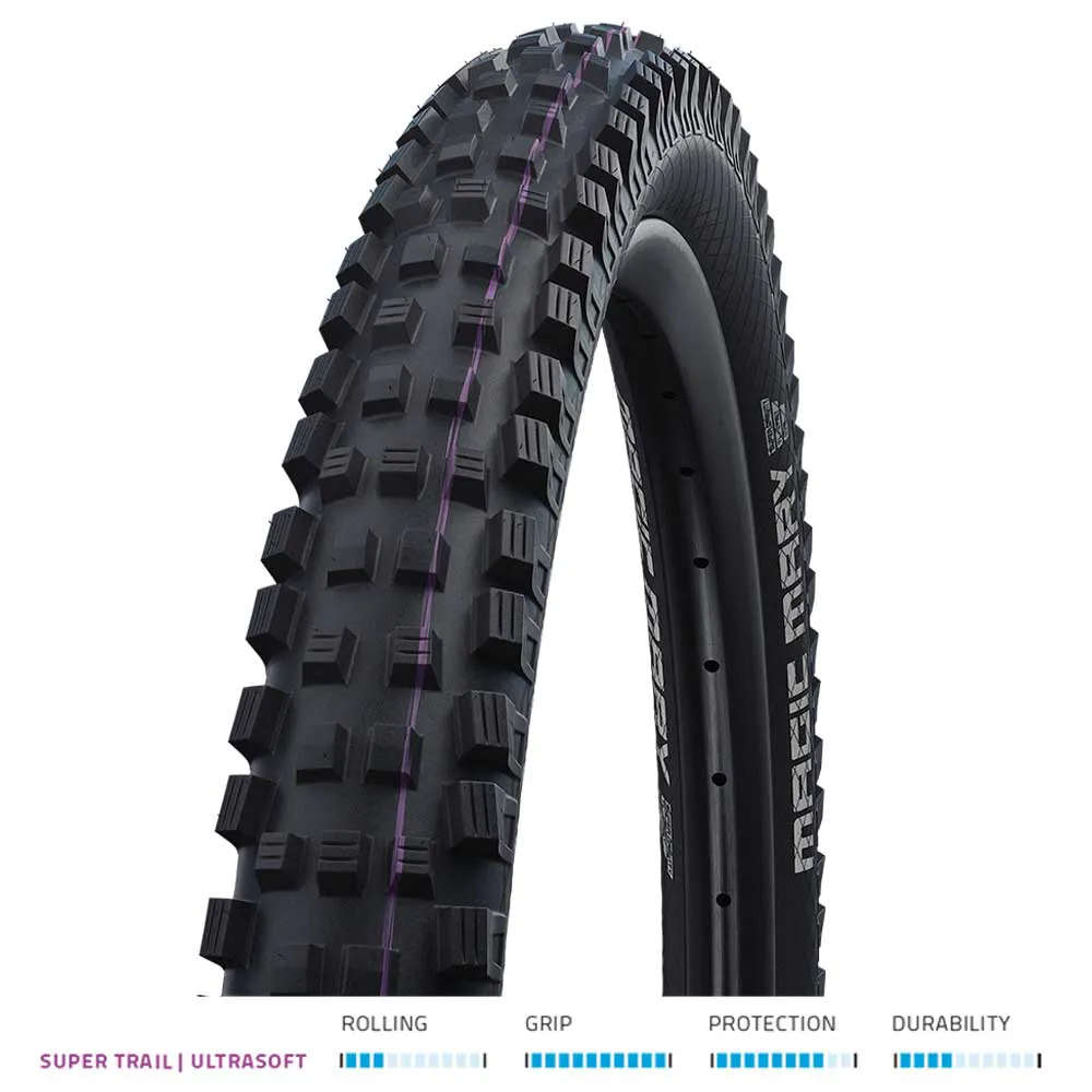 uPRISE Bikes Schwalbe Magic Mary Addix SuperTrail Ultra Soft Folding TLE 29x2.40. | Price match, 365 day return s, 18-Month Warranty, Finance Available & Free UK Delivery
