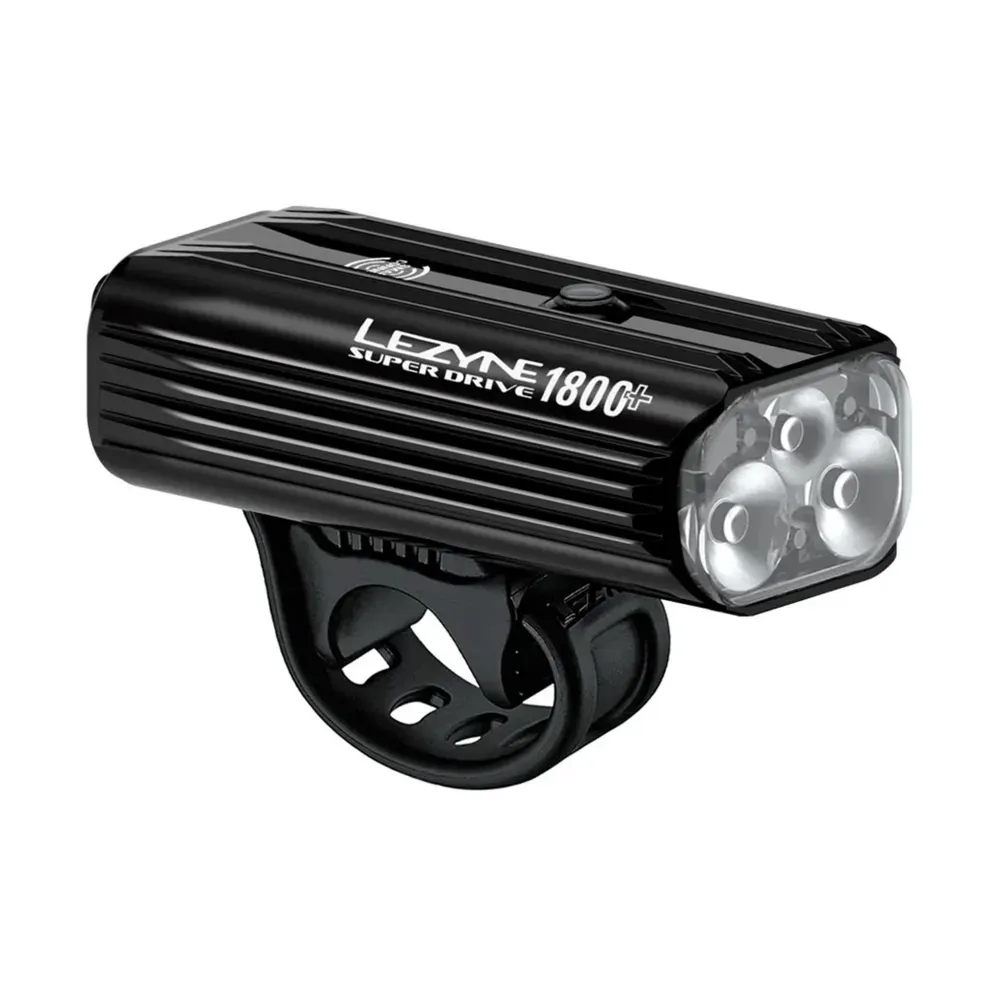uPRISE Bikes Lezyne Super Drive 1800+ Smart Front Light - Black | Price match, 365 day return s, 18-Month Warranty, Finance Available & Free UK Delivery