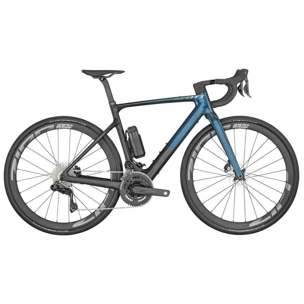 uPRISE Bikes Scott Solace eRIDE 10 2024 Electric Road Bike - Candy Blue Flakes | Price match, 365 day return s, 18-Month Warranty, Finance Available & Free UK Delivery