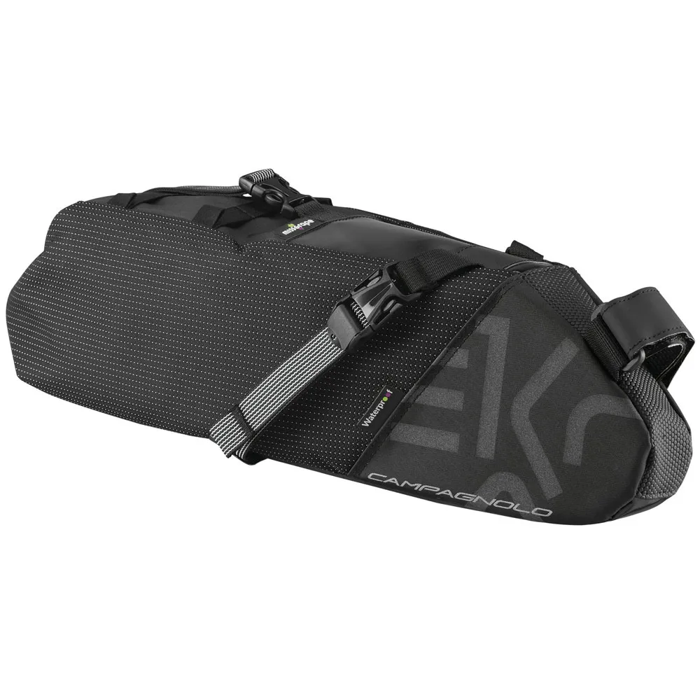 uPRISE Bikes Campagnolo Ekar Cluster 7 Gravel Saddle Bag - Black | Price match, 365 day return s, 18-Month Warranty, Finance Available & Free UK Delivery