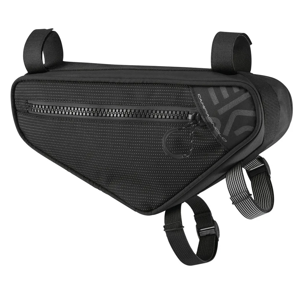 uPRISE Bikes Campagnolo Ekar Internode 2 Gravel Frame Bag - Black | Price match, 365 day return s, 18-Month Warranty, Finance Available & Free UK Delivery