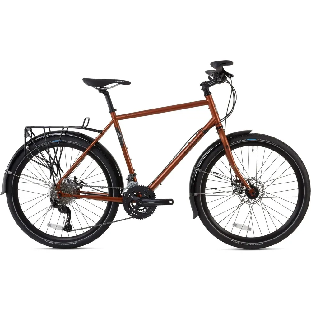 uPRISE Bikes Ridgeback Expedition 2025 Touring Bike - Copper | Price match, 365 day return s, 18-Month Warranty, Finance Available & Free UK Delivery