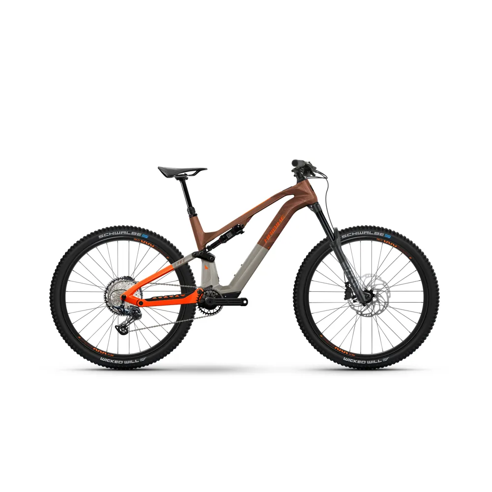 uPRISE Bikes Haibike Lyke CF 10 29er Electric Full Suspension MTB - Brown | Price match, 365 day return s, 18-Month Warranty, Finance Available & Free UK Delivery