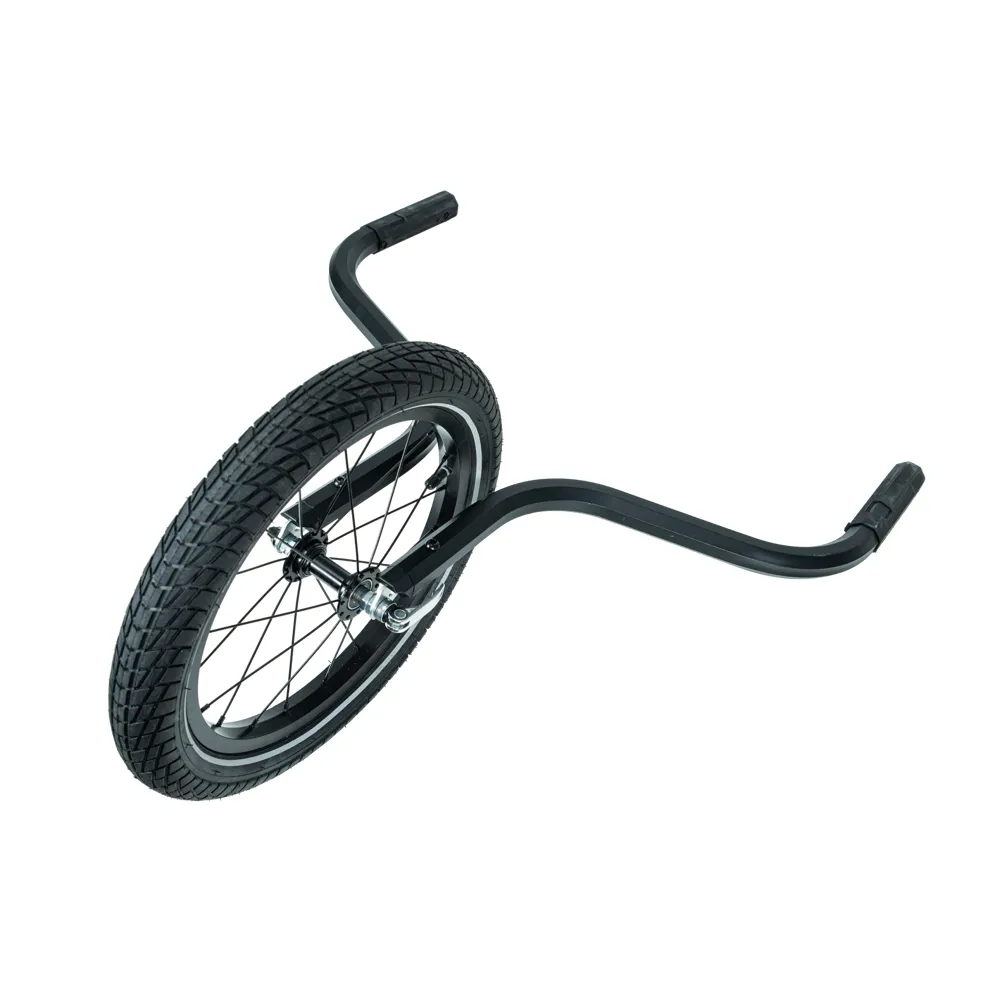 uPRISE Bikes Cube Jogger Kit For Kids Trailer Double Cmpt - Black | Price match, 365 day return s, 18-Month Warranty, Finance Available & Free UK Delivery
