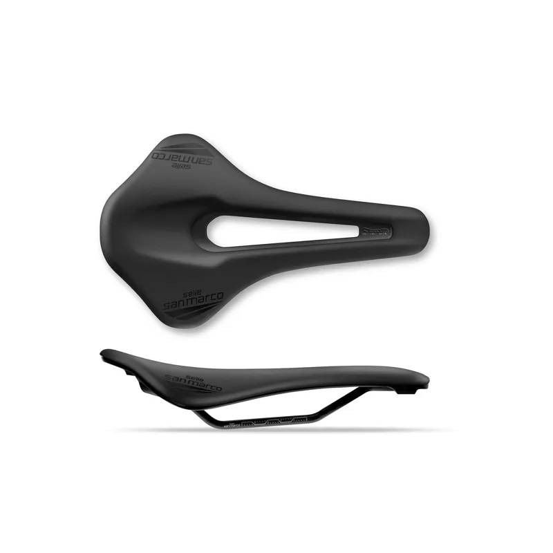 Selle San Marco Shortfit 2.0 Sport Saddle - Black-1