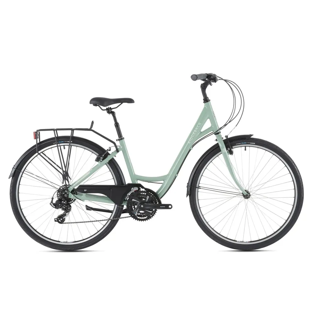uPRISE Bikes Ridgeback Avenida 21 Unisex 2025 Hybrid Bike - Green | Price match, 365 day return s, 18-Month Warranty, Finance Available & Free UK Delivery