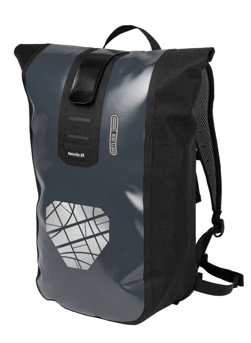 Ortlieb Velocity High Viz Backpack - 23 Litre - Black