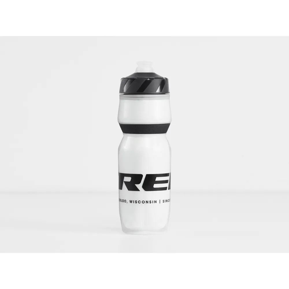 uPRISE Bikes Trek Voda Ice 20oz Water Bottle - White/Black | Price match, 365 day return s, 18-Month Warranty, Finance Available & Free UK Delivery