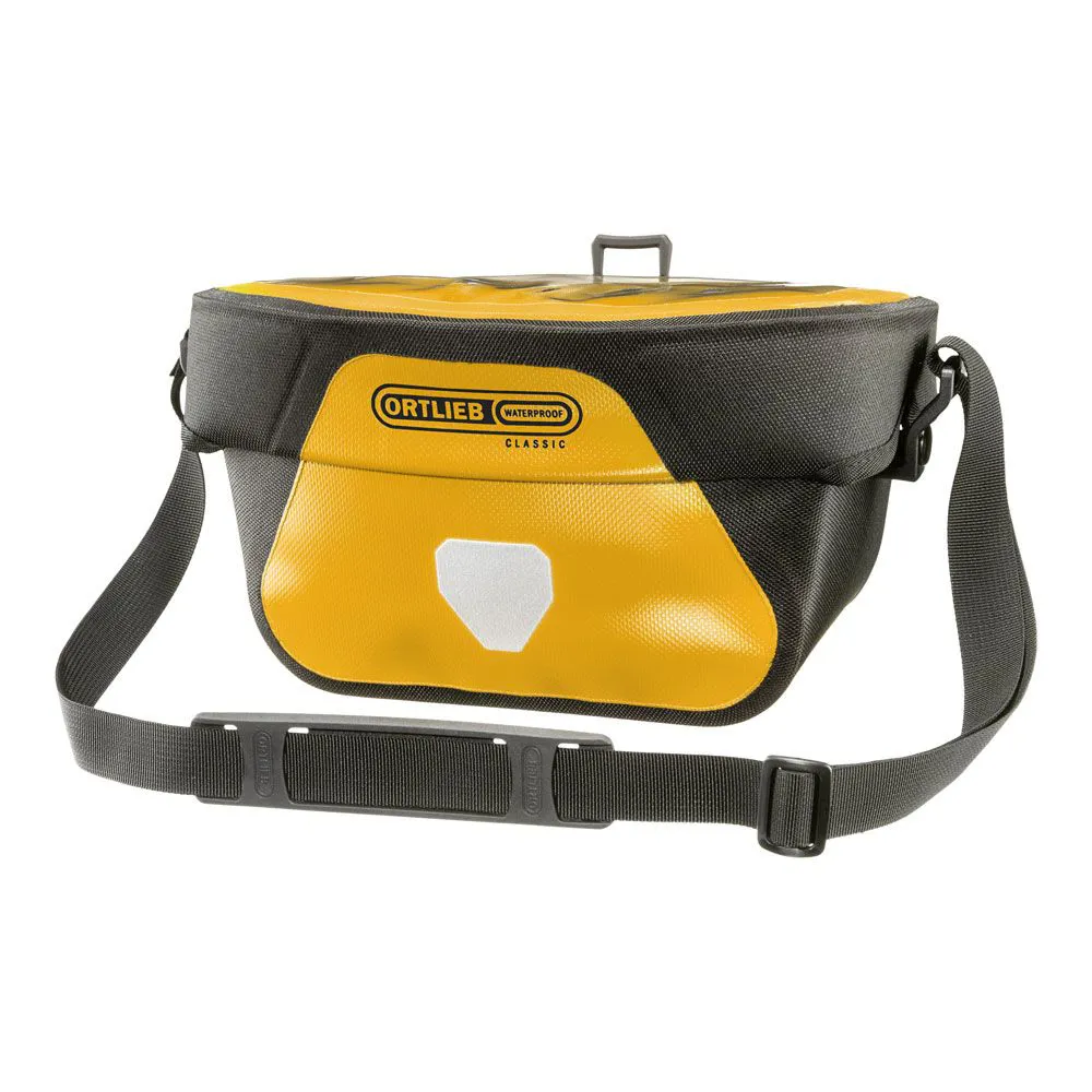 uPRISE Bikes Ortlieb Ultimate Six Classic Handlebar Bag - 5 Litre - Yellow | Price match, 365 day return s, 18-Month Warranty, Finance Available & Free UK Delivery