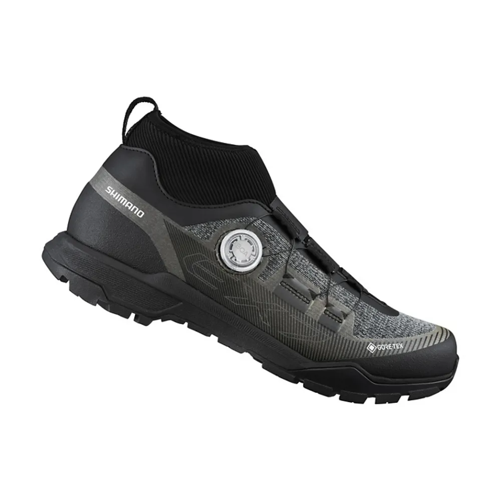 uPRISE Bikes Shimano EX700 Gore-Tex Winter Men's Clipless Touring Shoes - Black | Price match, 365 day return s, 18-Month Warranty, Finance Available & Free UK Delivery