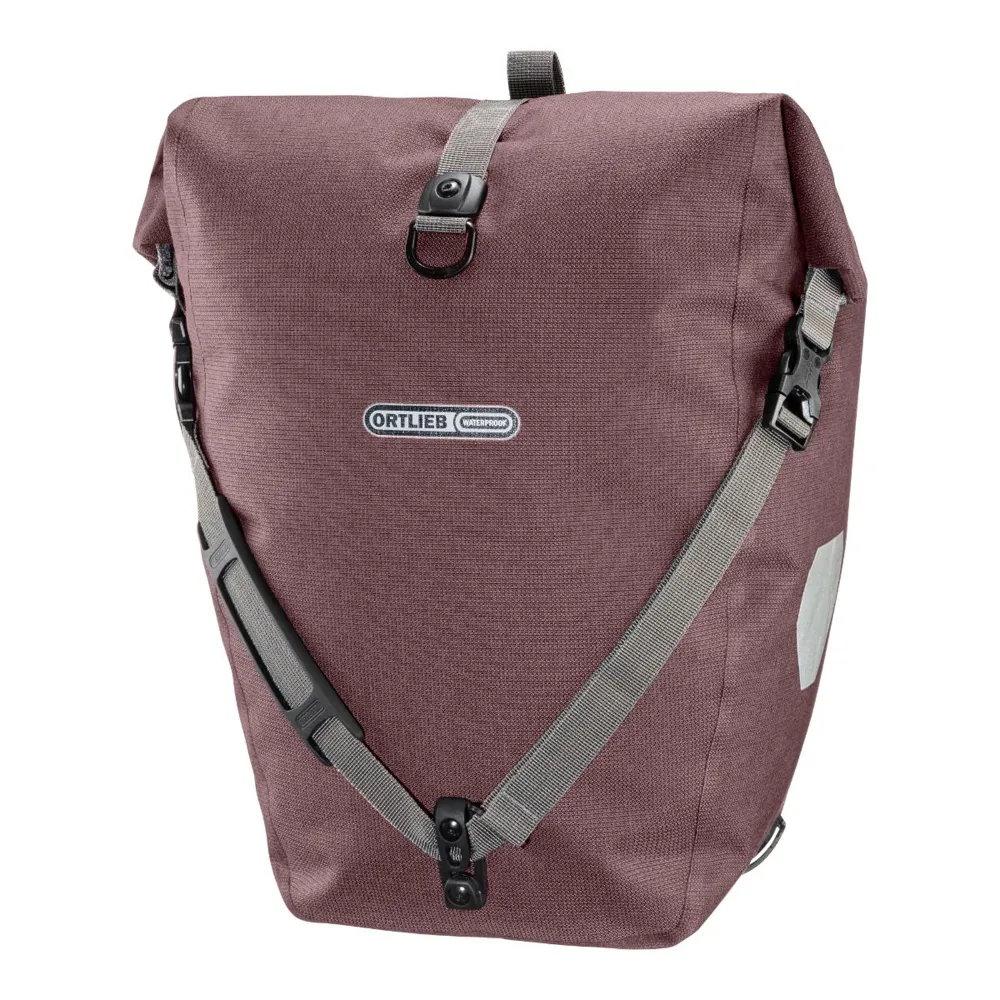 uPRISE Bikes Ortlieb Back Roller Urban QL2.1 Single Pannier Bag - 20 Litre - Ash Rose | Price match, 365 day return s, 18-Month Warranty, Finance Available & Free UK Delivery
