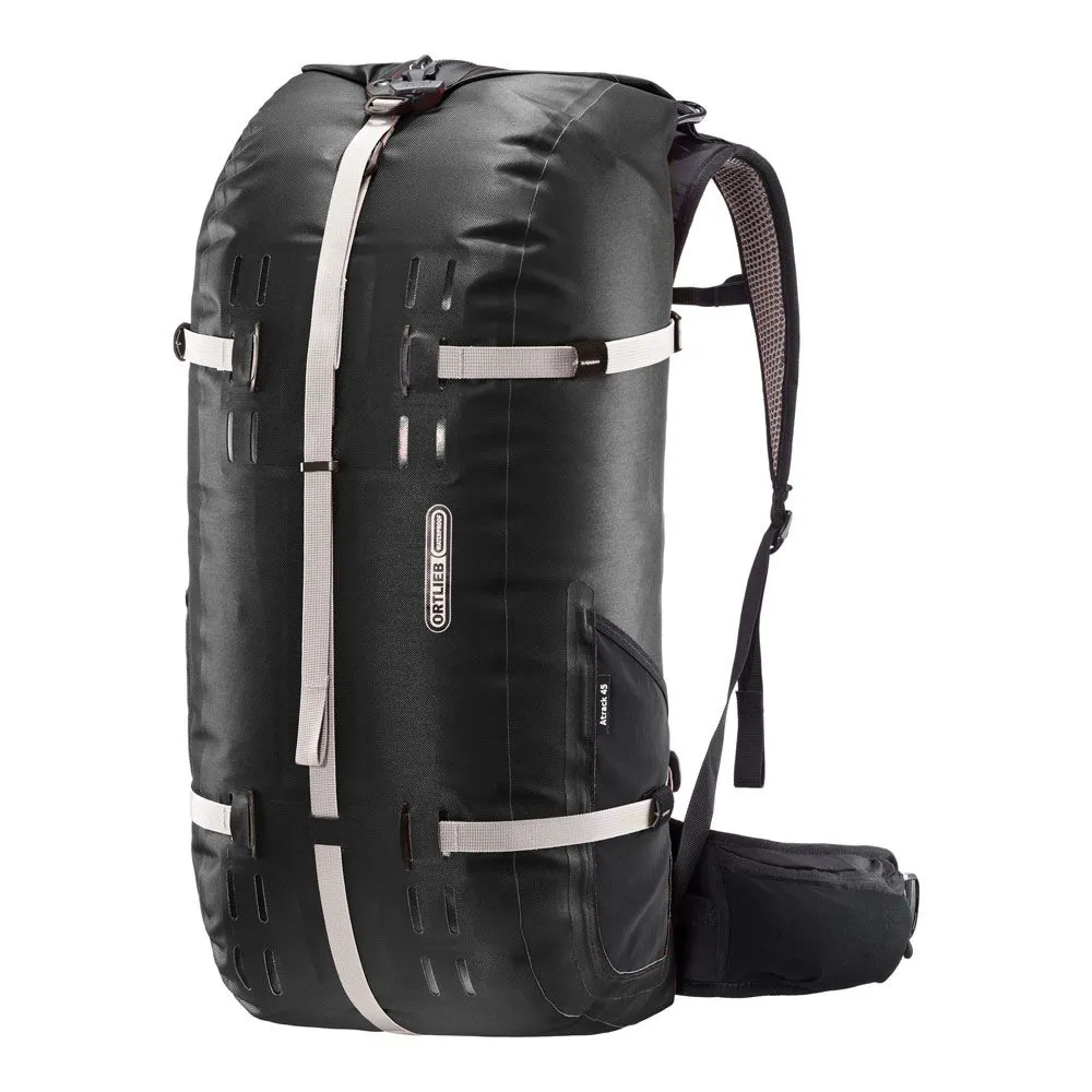 uPRISE Bikes Ortlieb Atrack Waterproof Backpack - 45 Litre - Black | Price match, 365 day return s, 18-Month Warranty, Finance Available & Free UK Delivery