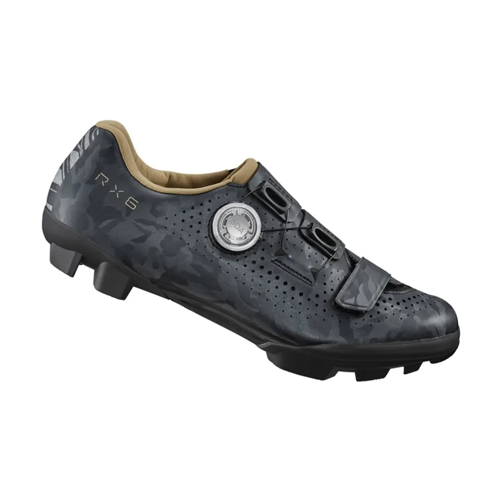uPRISE Bikes Shimano RX600W Women's Clipless Gravel Road Shoes - Black | Price match, 365 day return s, 18-Month Warranty, Finance Available & Free UK Delivery