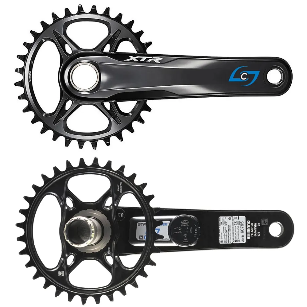 uPRISE Bikes Stages Cycling Power Metter R G3 - Shimano XTR M9120 - Black | Price match, 365 day return s, 18-Month Warranty, Finance Available & Free UK Delivery