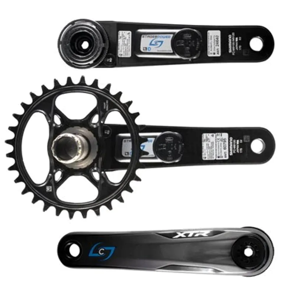 uPRISE Bikes Stages Cycling Power Meter LR G3 - Shimano XTR M9120 - Black | Price match, 365 day return s, 18-Month Warranty, Finance Available & Free UK Delivery