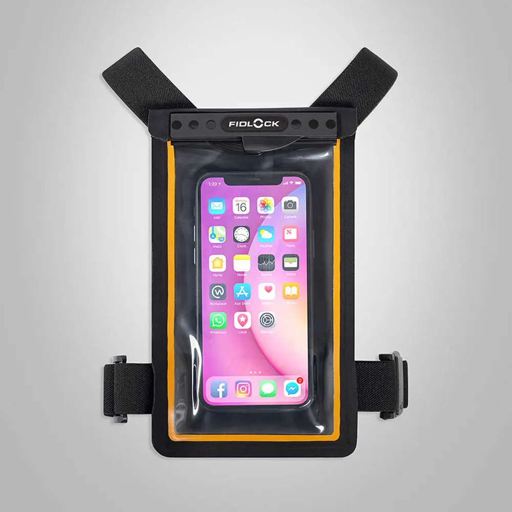uPRISE Bikes Fidlock Chest Bag Phone Holder - Clear - 100x177mm | Price match, 365 day return s, 18-Month Warranty, Finance Available & Free UK Delivery