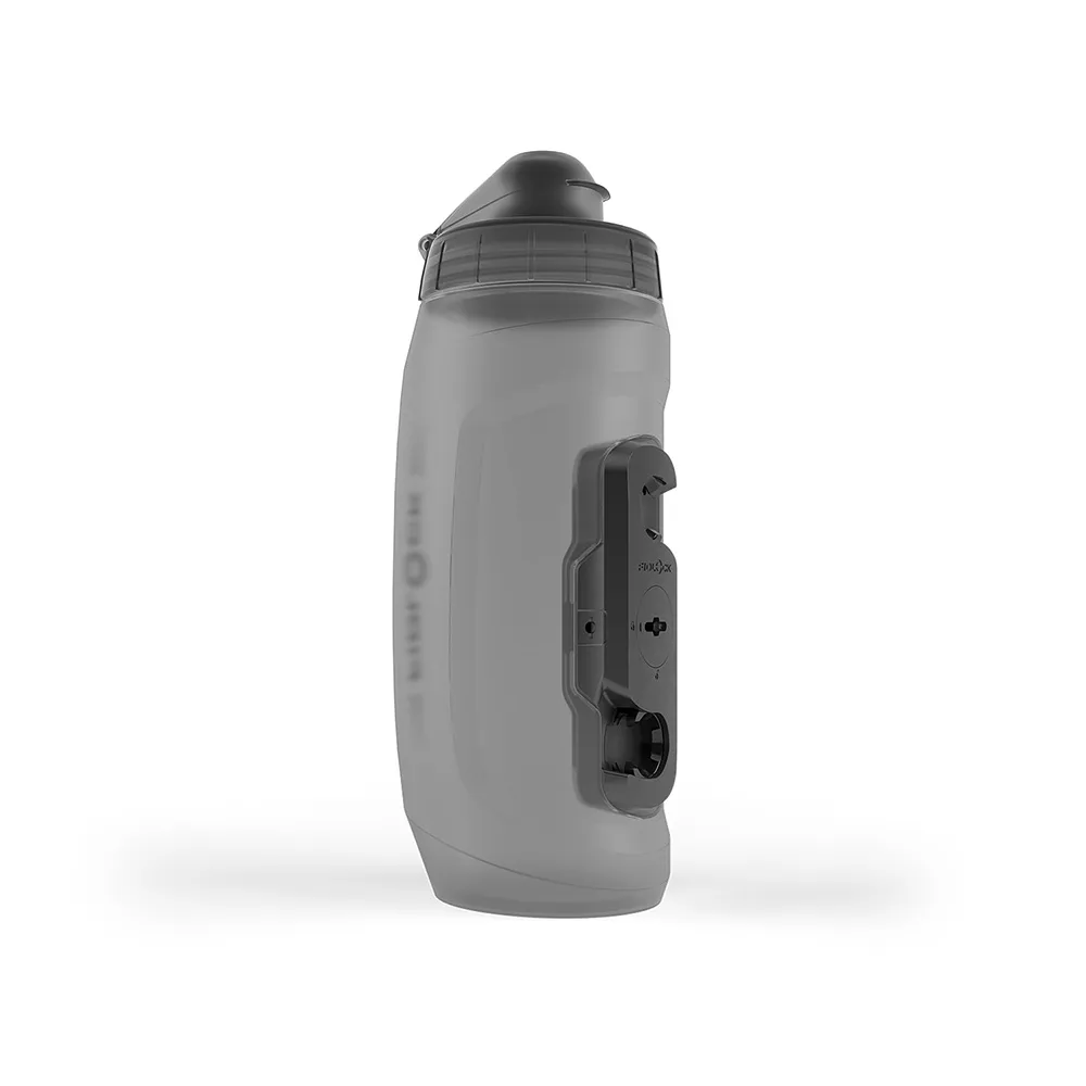 uPRISE Bikes Fidlock Twist 590ml Water Bottle + Connector - Trans Black | Price match, 365 day return s, 18-Month Warranty, Finance Available & Free UK Delivery