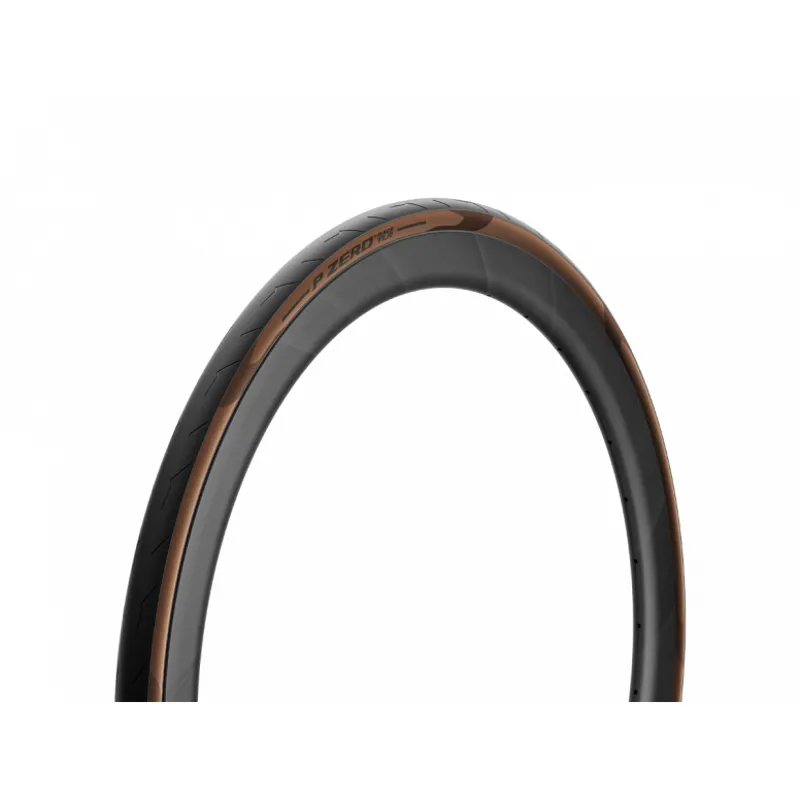 Pirelli P Zero Race TLR Classic 700x26c Road Clincher Tyre - Black/Tan
