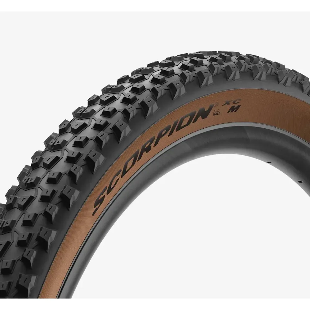 uPRISE Bikes Pirelli Scorpion XC M Classic 29x2.20 proWALL MTB Tyre - Black/Tan | Price match, 365 day return s, 18-Month Warranty, Finance Available & Free UK Delivery
