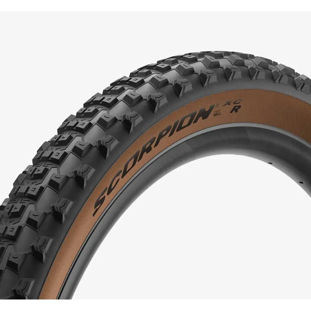 uPRISE Bikes Pirelli Scorpion XC R Classic 29x2.20 proWall Rear MTB Tyre -Black/Tan | Price match, 365 day return s, 18-Month Warranty, Finance Available & Free UK Delivery