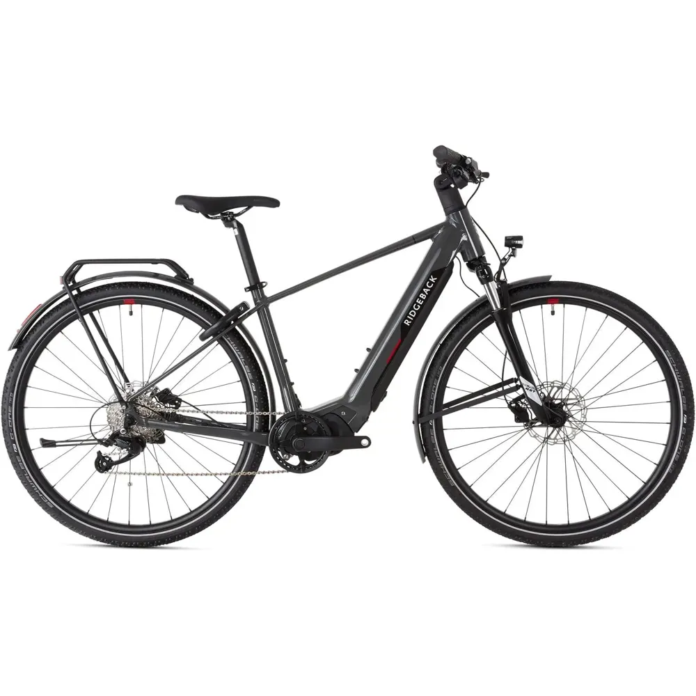 uPRISE Bikes Ridgeback Advance 1 2025 Electric Hybrid Bike - Grey | Price match, 365 day return s, 18-Month Warranty, Finance Available & Free UK Delivery
