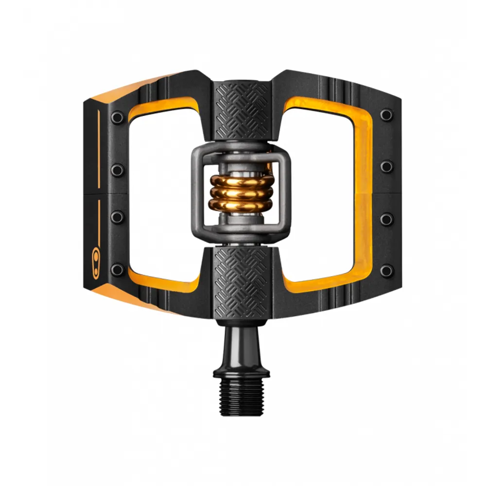 uPRISE Bikes Crank Brothers Mallet DH 11Clipless MTB Pedals - Black/Gold | Price match, 365 day return s, 18-Month Warranty, Finance Available & Free UK Delivery