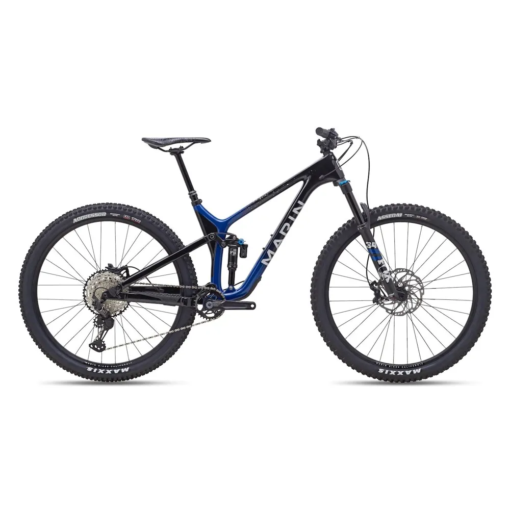 uPRISE Bikes Marin Rift Zone Carbon 2 29er Full Suspension MTB - Blue/Carbon | Price match, 365 day return s, 18-Month Warranty, Finance Available & Free UK Delivery