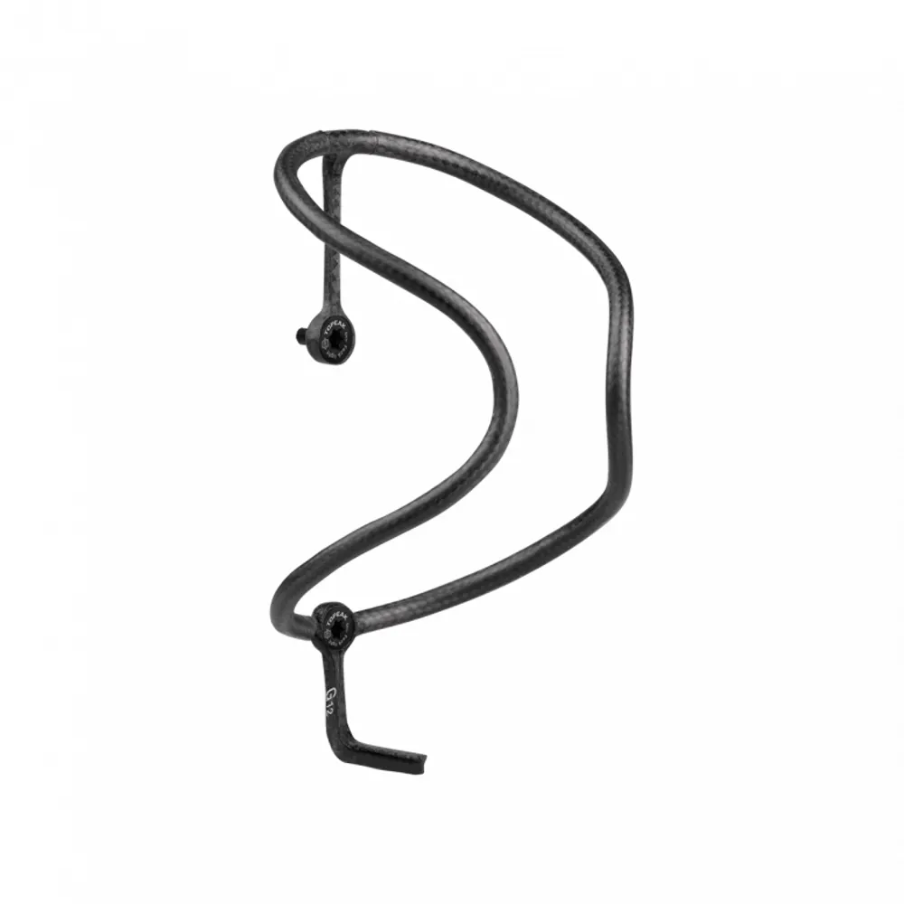 uPRISE Bikes Topeak Feza Tubular Carbon G12 Gravel Bike Water Bottle Cage - Black | Price match, 365 day return s, 18-Month Warranty, Finance Available & Free UK Delivery
