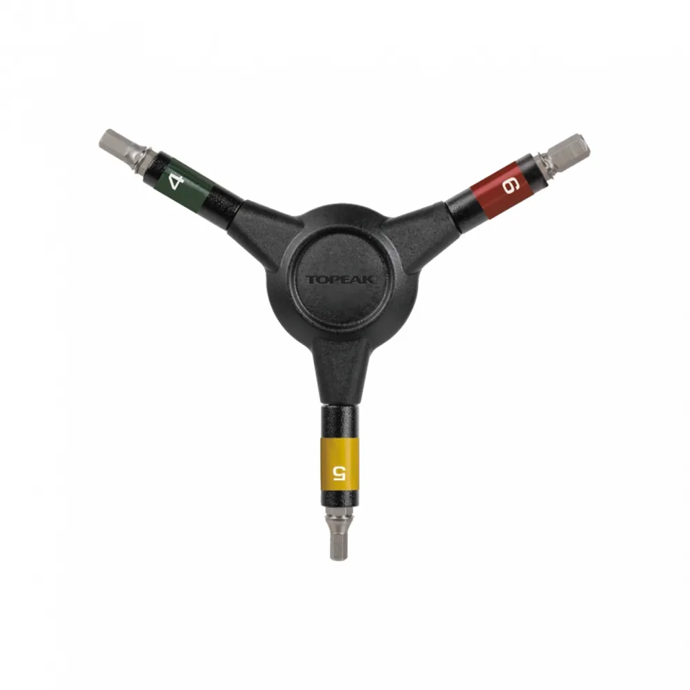 uPRISE Bikes Topeak Y-Hex Speed Wrench 4/5/ 6MM - Black | Price match, 365 day return s, 18-Month Warranty, Finance Available & Free UK Delivery