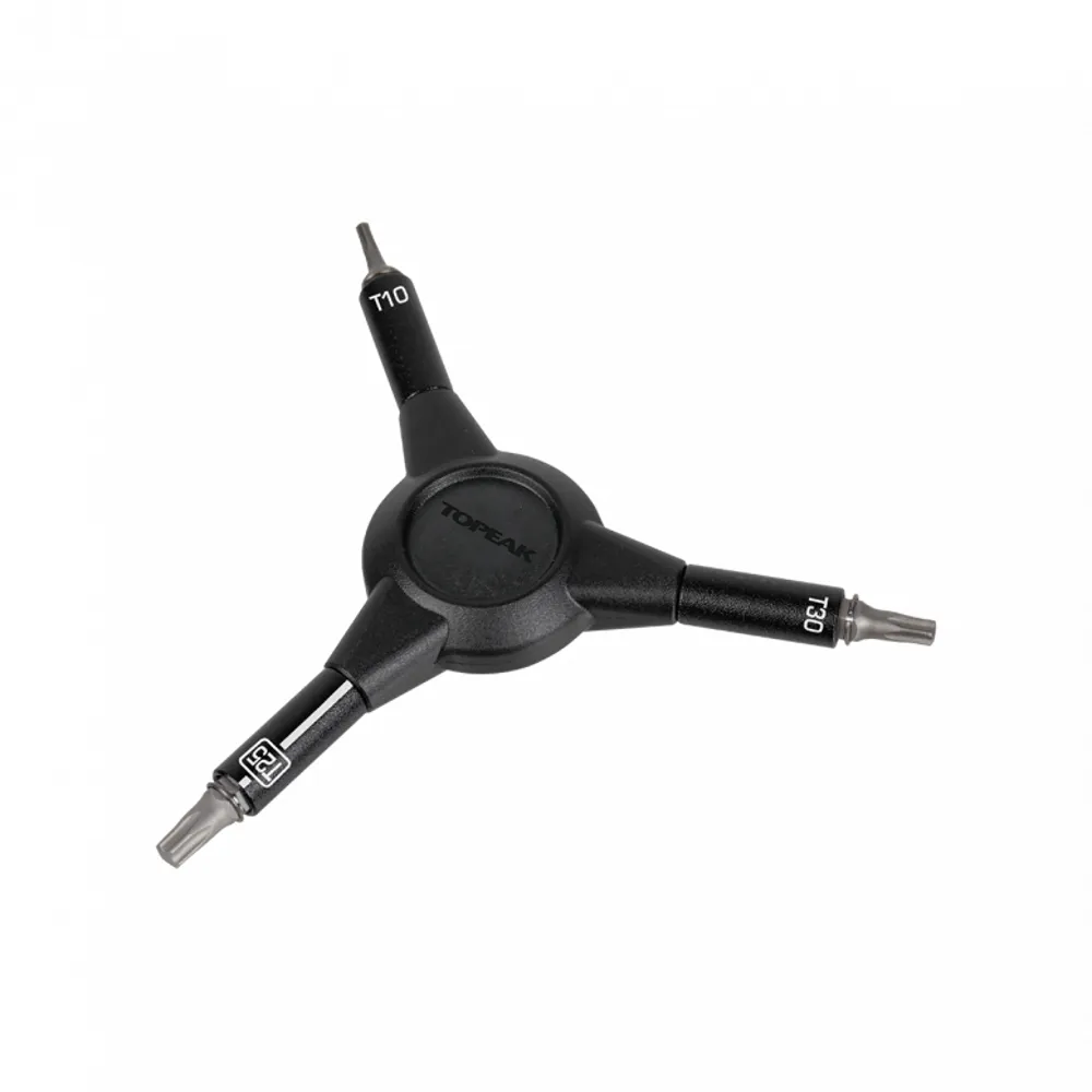 uPRISE Bikes Topeak Y-Torx Speed Wrench T10/T25/ T30 - Black | Price match, 365 day return s, 18-Month Warranty, Finance Available & Free UK Delivery