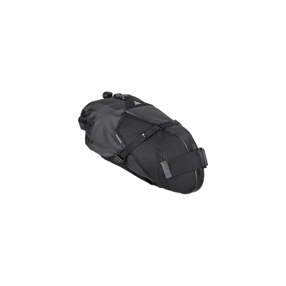 uPRISE Bikes Topeak Backloader X 10 Litre Saddle Bag - Black | Price match, 365 day return s, 18-Month Warranty, Finance Available & Free UK Delivery