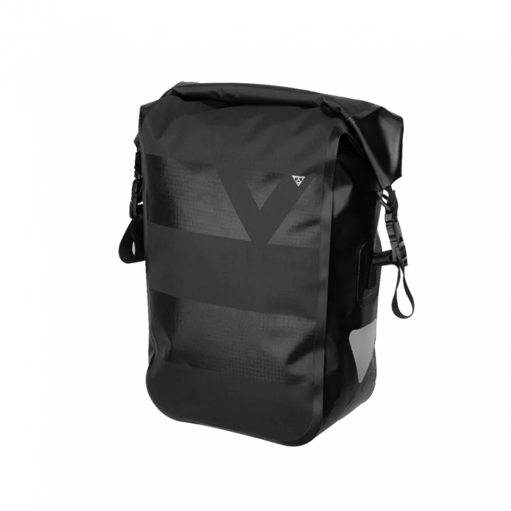 uPRISE Bikes Topeak Drybag 15 Litre Pannier + Quicklock - Black | Price match, 365 day return s, 18-Month Warranty, Finance Available & Free UK Delivery