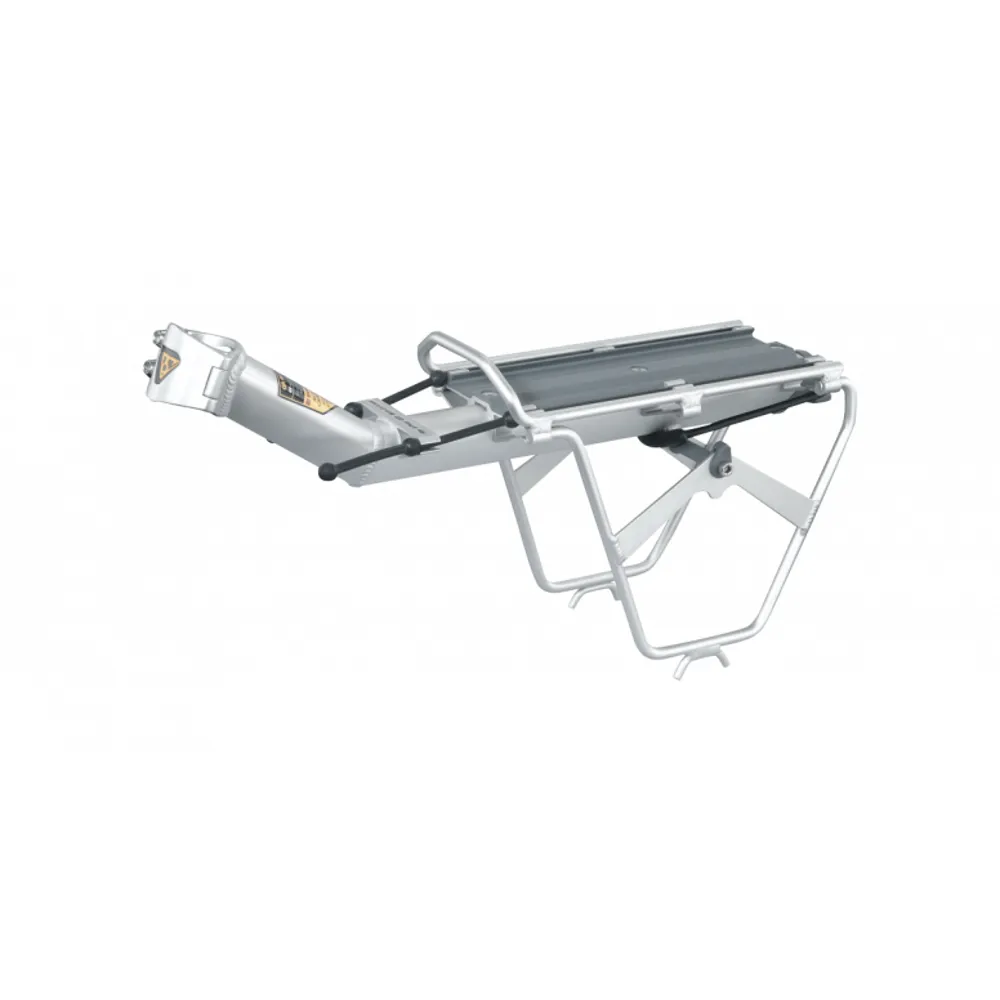 uPRISE Bikes Topeak RX Beam Rack Silver V Type Rear Pannier Rack - Silver | Price match, 365 day return s, 18-Month Warranty, Finance Available & Free UK Delivery