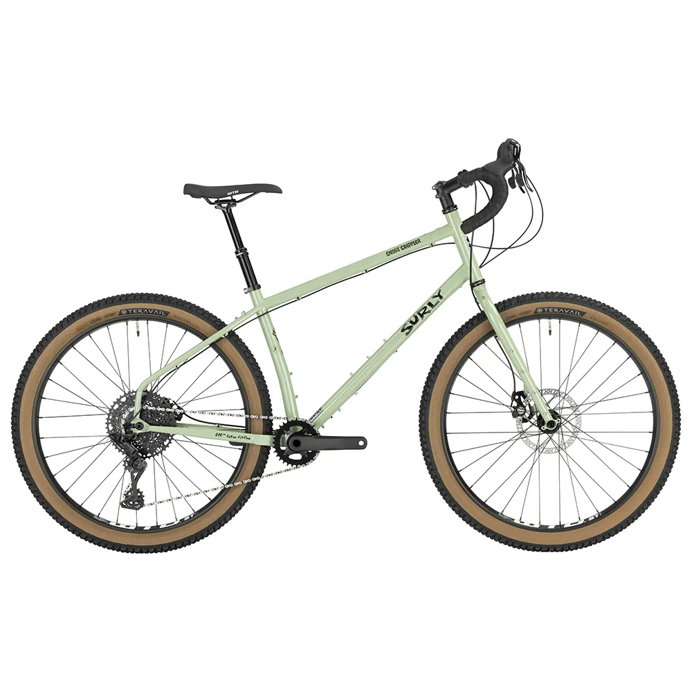 uPRISE Bikes Surly Ghost Grappler 27.5 Gravel/Touring Bike - Sage Green | Price match, 365 day return s, 18-Month Warranty, Finance Available & Free UK Delivery