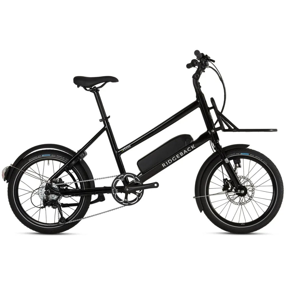uPRISE Bikes Ridgeback Errand 2025 Electric Hybrid Bike - Black | Price match, 365 day return s, 18-Month Warranty, Finance Available & Free UK Delivery