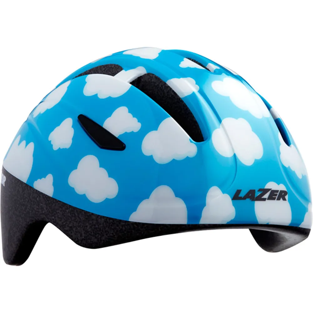uPRISE Bikes Lazer Bob+ Kids Helmet - 46-52cm - Blue/White | Price match, 365 day return s, 18-Month Warranty, Finance Available & Free UK Delivery