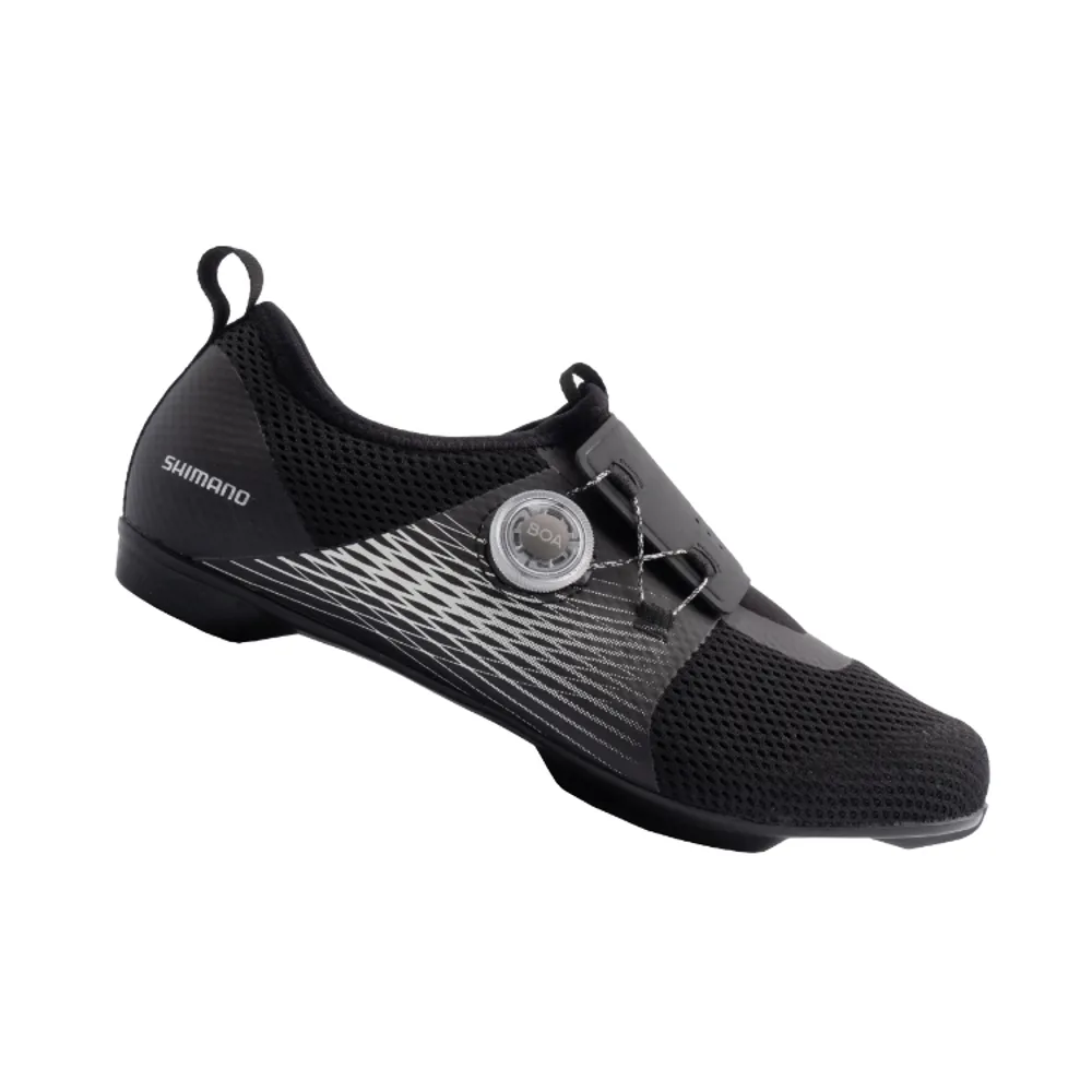 uPRISE Bikes Shimano IC500W Women's Indoor Clipless Training Shoes - Black | Price match, 365 day return s, 18-Month Warranty, Finance Available & Free UK Delivery