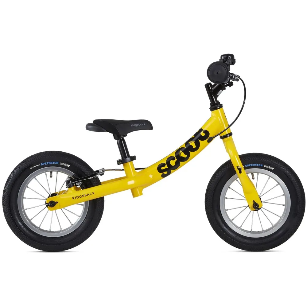 uPRISE Bikes Ridgeback Scoot 2024 Balance Bike - Yellow | Price match, 365 day return s, 18-Month Warranty, Finance Available & Free UK Delivery