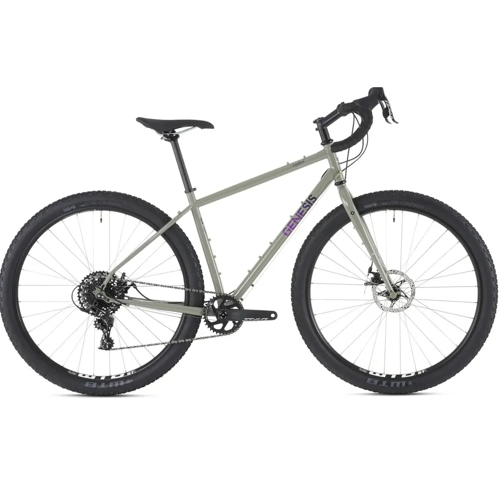 uPRISE Bikes Genesis Vagabond Gravel Road Bike - Grey | Price match, 365 day return s, 18-Month Warranty, Finance Available & Free UK Delivery